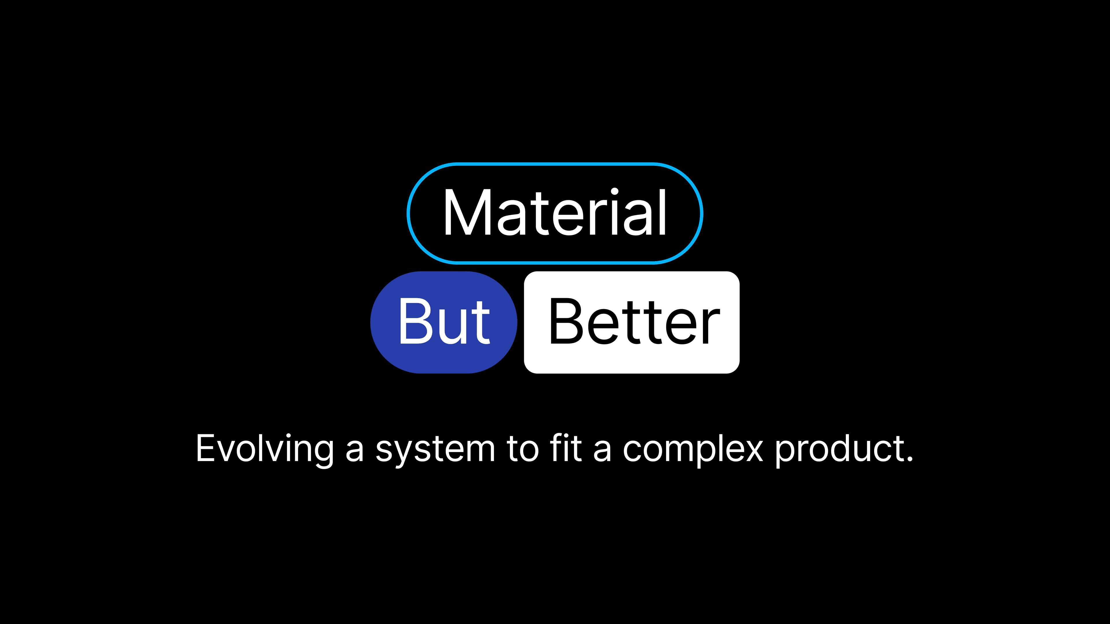 Material but better cover